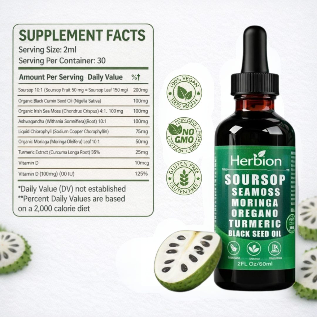 Herbion 10-in-1 Soursop Extract Drops